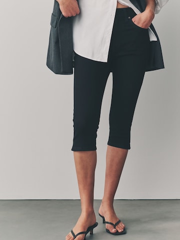 Next - Skinny Calças de ganga em preto: frente