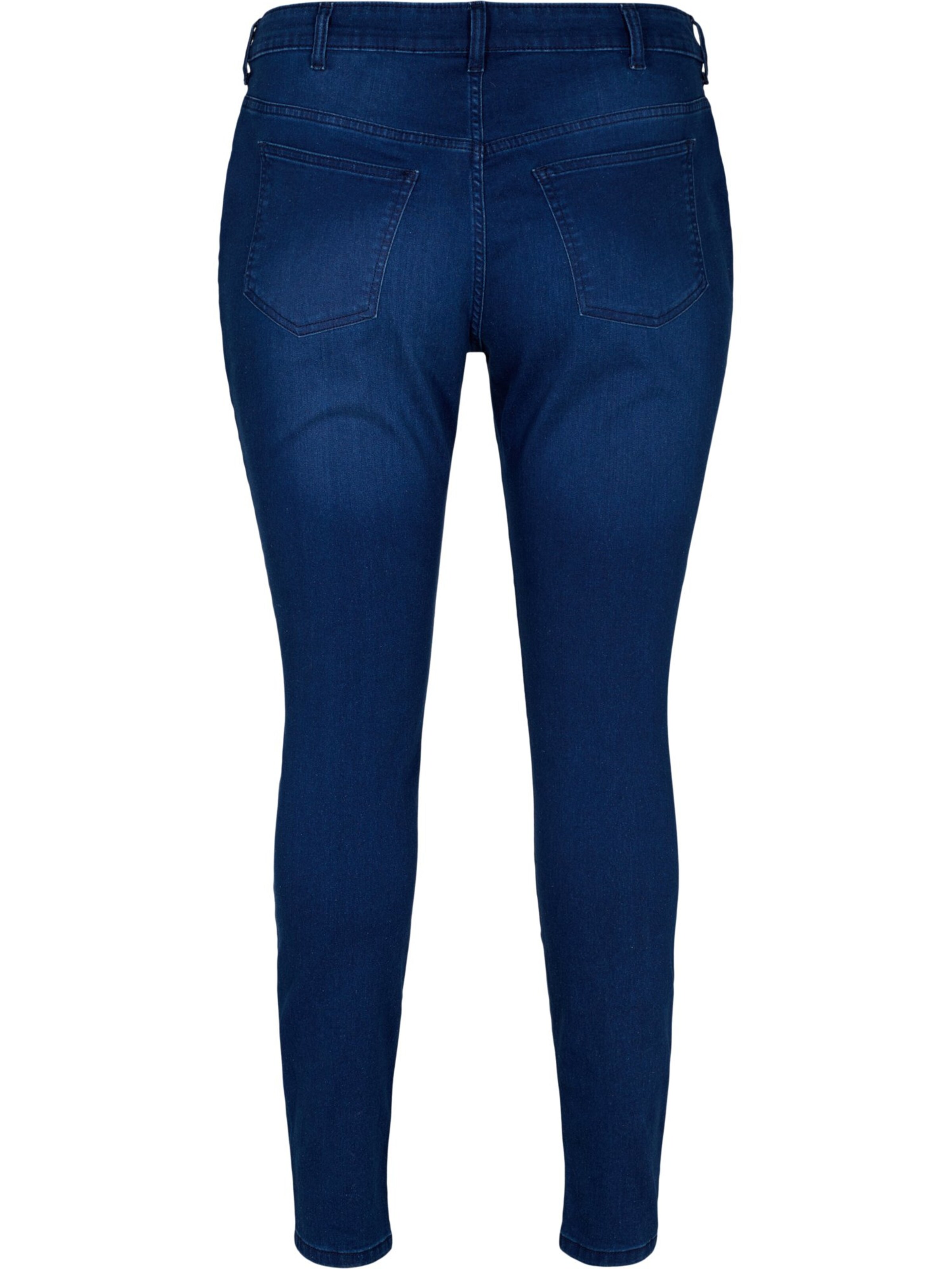 Zizzi Skinny Džíny – modrá