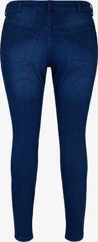 Zizzi Skinny Fit Дънки в синьо