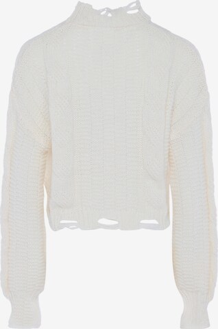 Pull-over MYMO en blanc