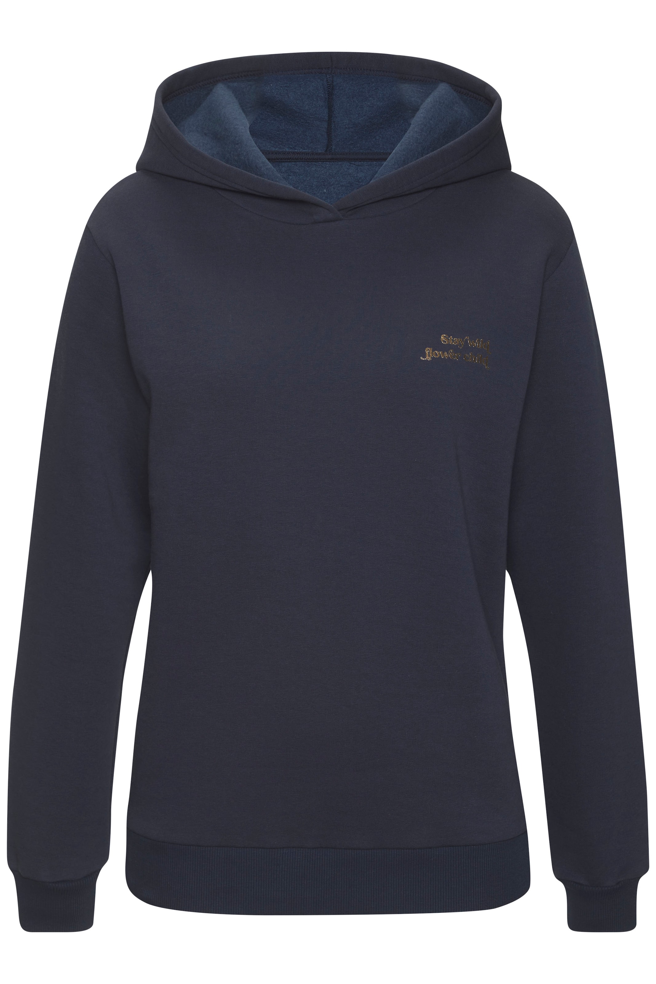 LASCANA Sweatshirt in Blue: front