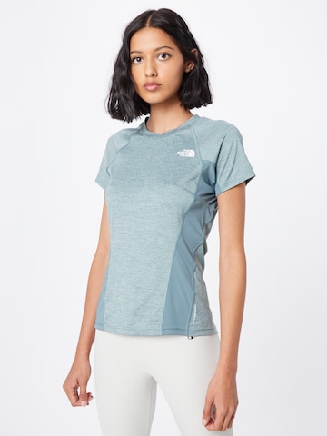 THE NORTH FACE Performance Shirt in Blue: front