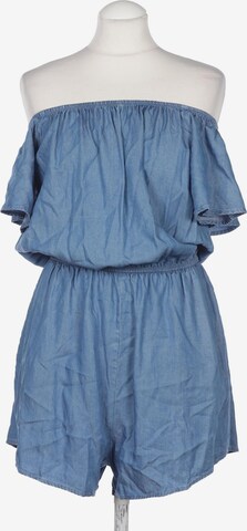 Bershka Overall oder Jumpsuit L in Blau: predná strana