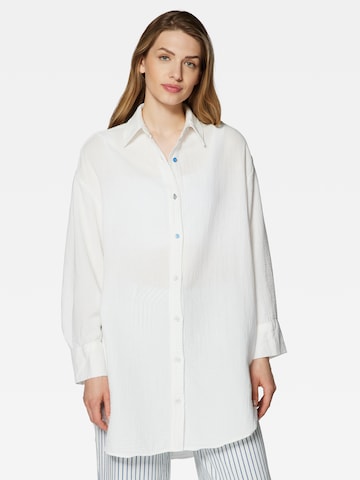 Mavi Blouse in White: front