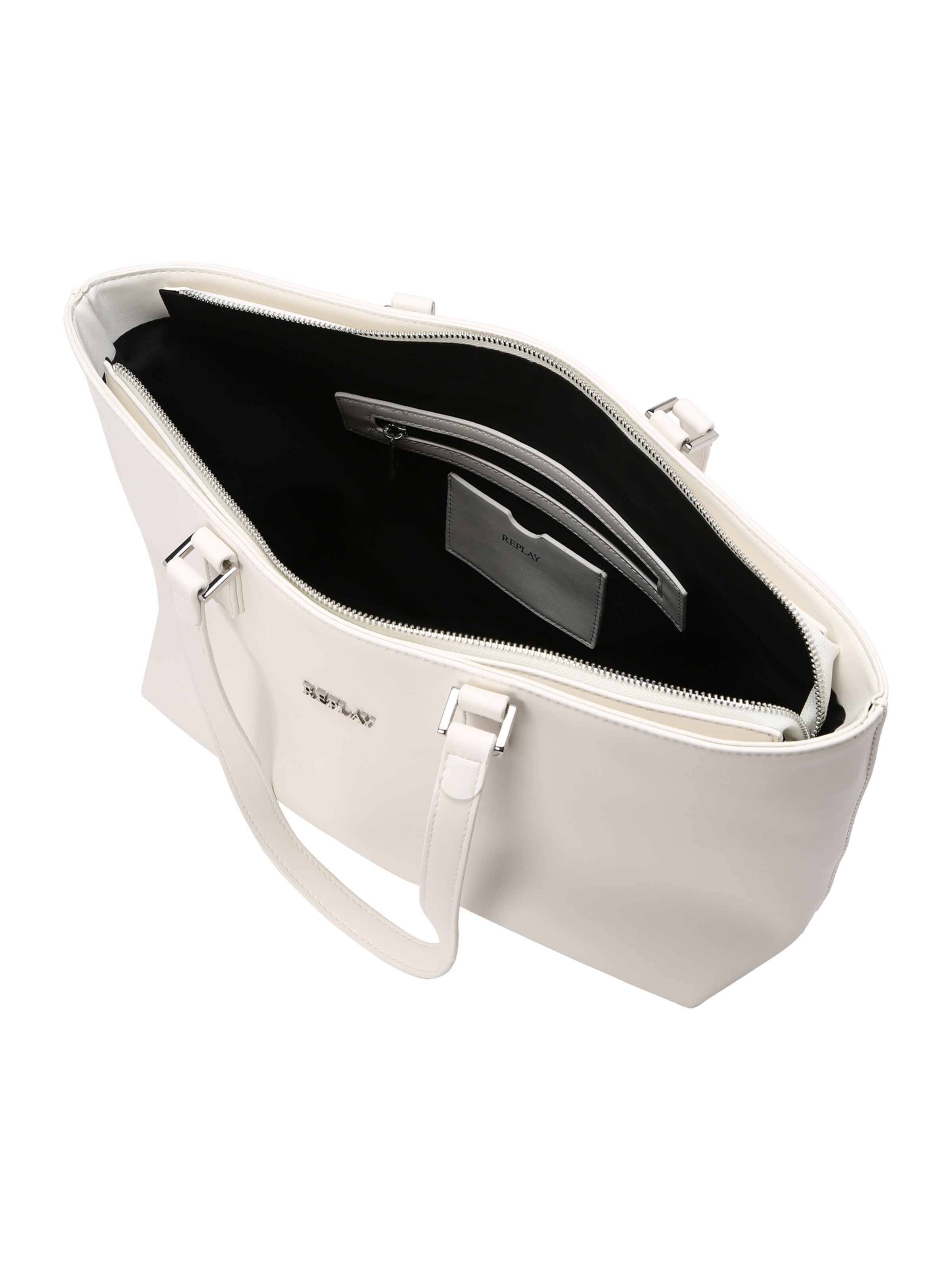 REPLAY - Shopper en blanco