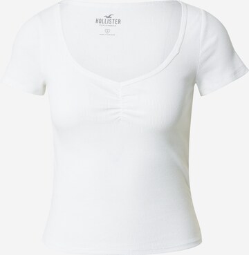 HOLLISTER Shirt in White: front