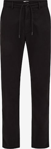 WE Fashion Regular Chinohousut värissä musta: etupuoli