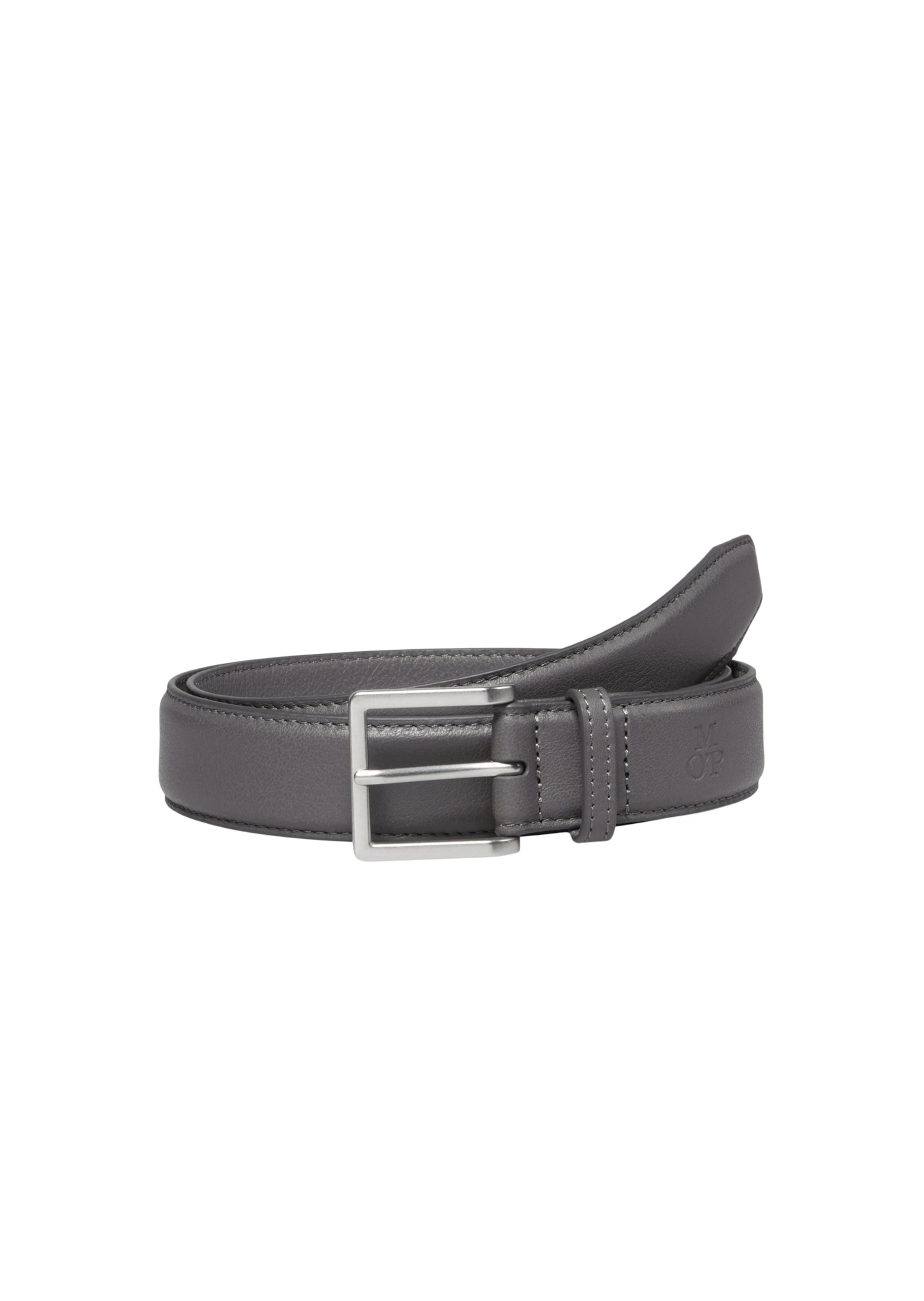 Marc O'Polo Belt in Grey: front