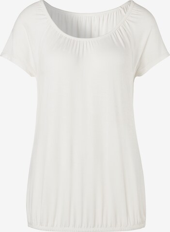 T-shirt VIVANCE en blanc : devant