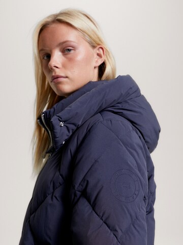 TOMMY HILFIGER Winter Jacket 'Diamond' in Blue