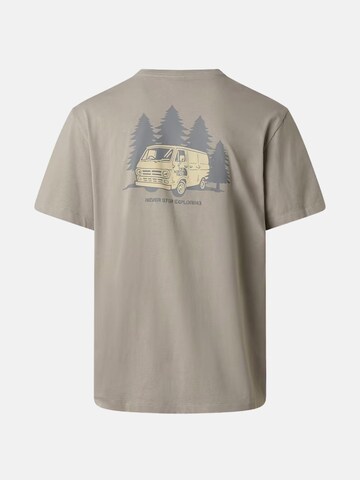 THE NORTH FACE Shirt 'THE NORTH FACE M VAN LIFE RX SS TEE T-SHIRT' in Grey