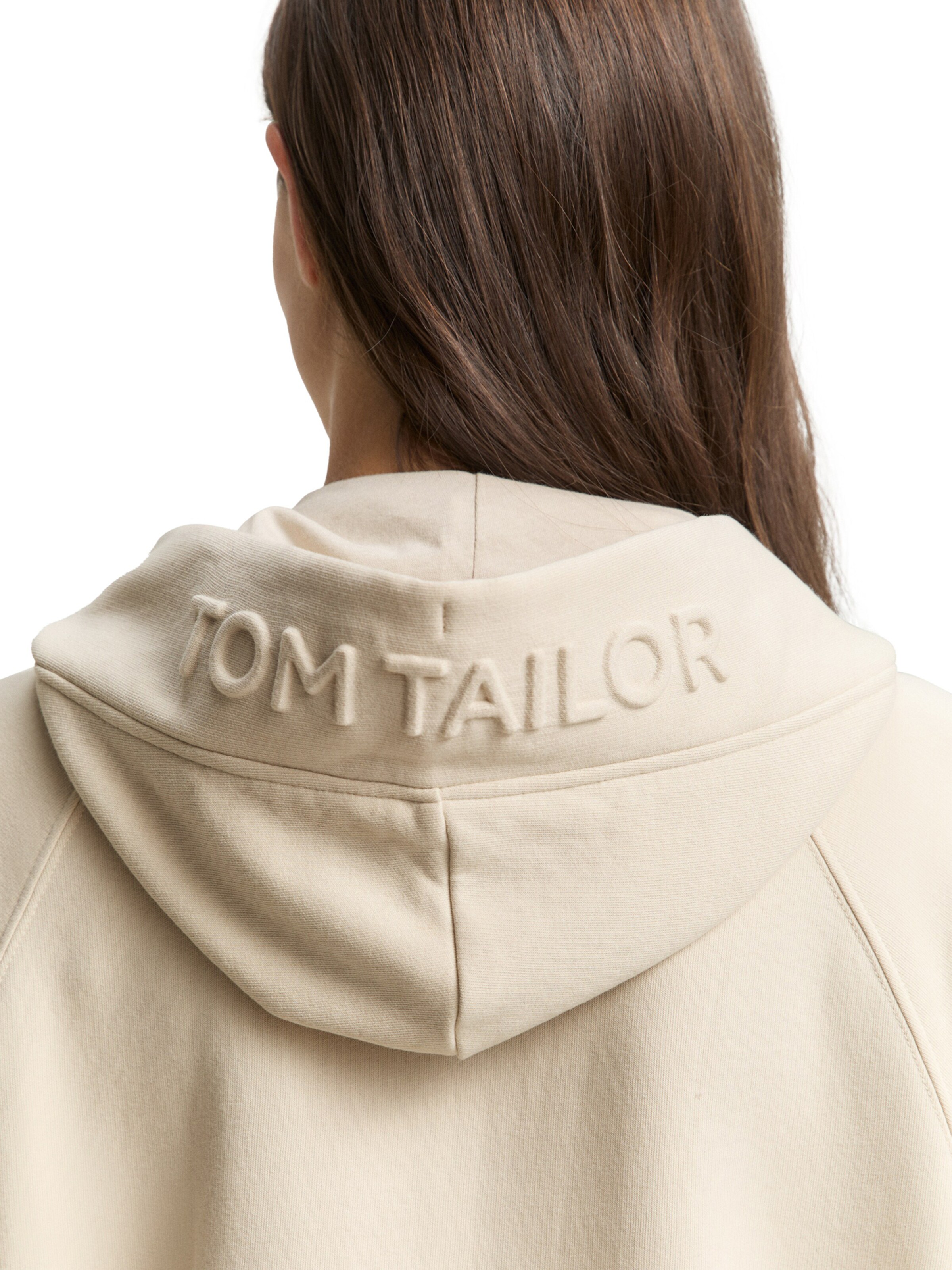 TOM TAILOR Mikina - Béžová