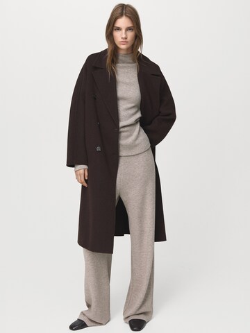 MANGO Pulover 'CANELA' | rjava barva