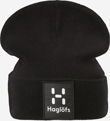 juoda Haglöfs Sportinė kepurė 'Maze': priekis