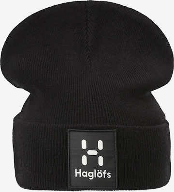 Haglöfs - Gorros desportivos 'Maze' em preto: frente