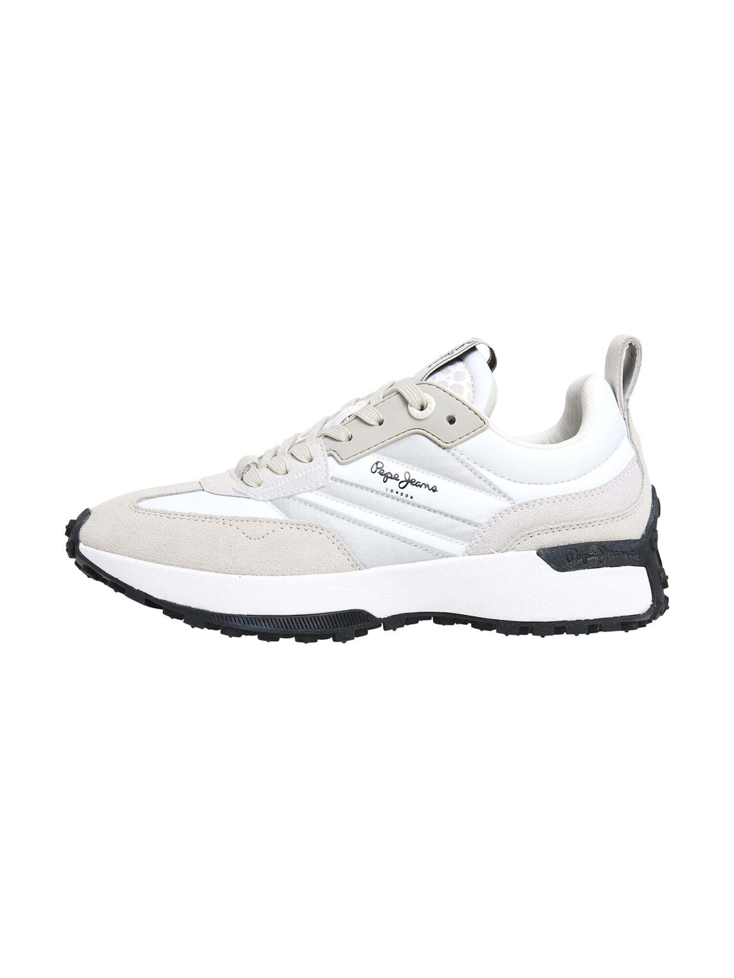 Sneaker bassa 'Lucky Top' di Pepe Jeans in bianco: frontale