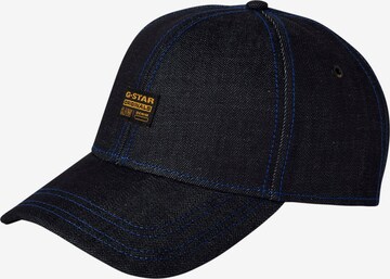 Casquette G-Star RAW en bleu : devant