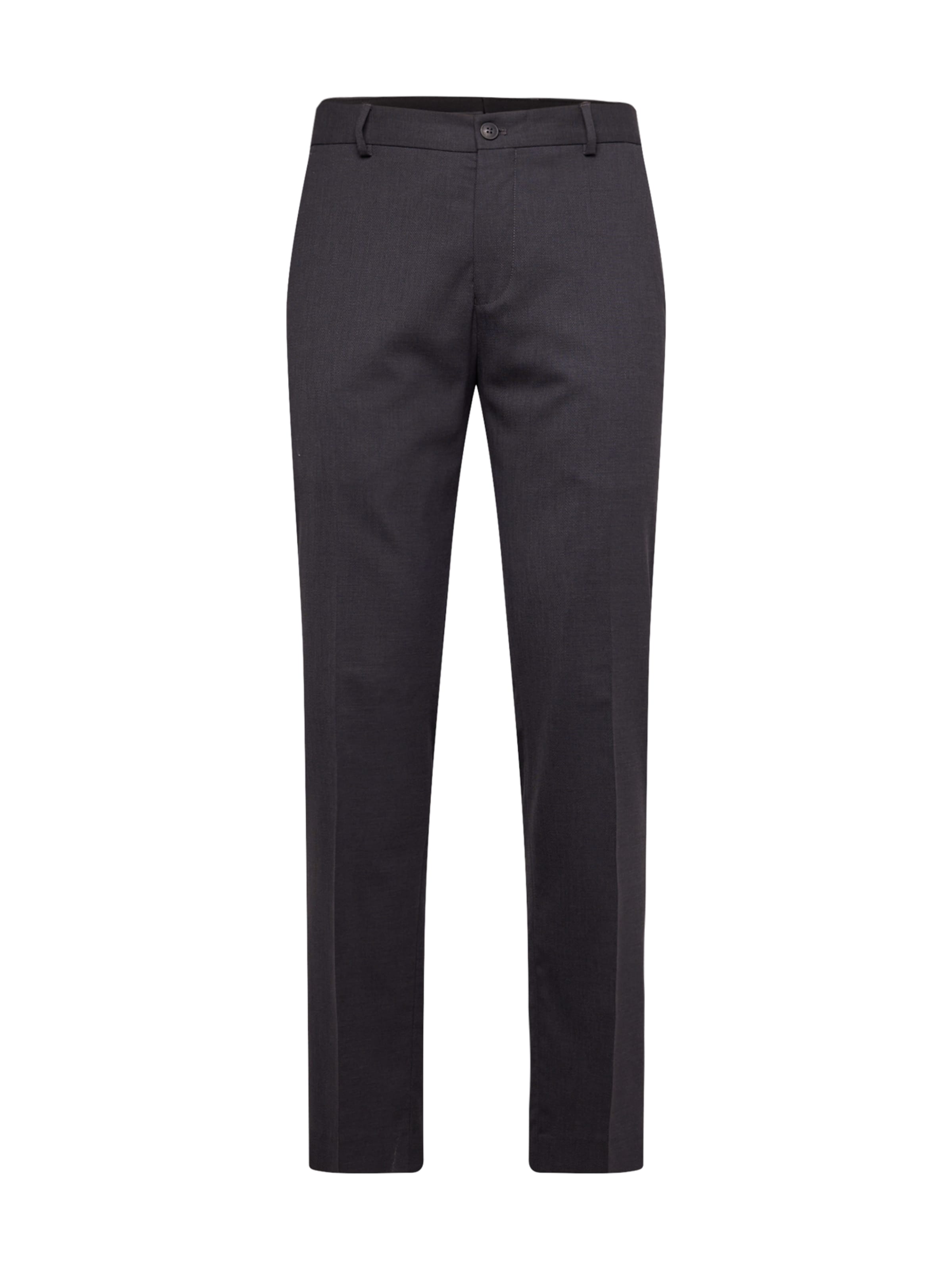 SELECTED Pressveckad byxa 'SLHNeil' i grå: framsida