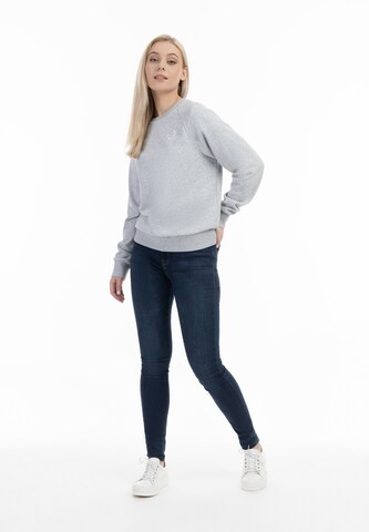 DreiMaster Maritim Sweatshirt 'Bridgeport' in Grijs