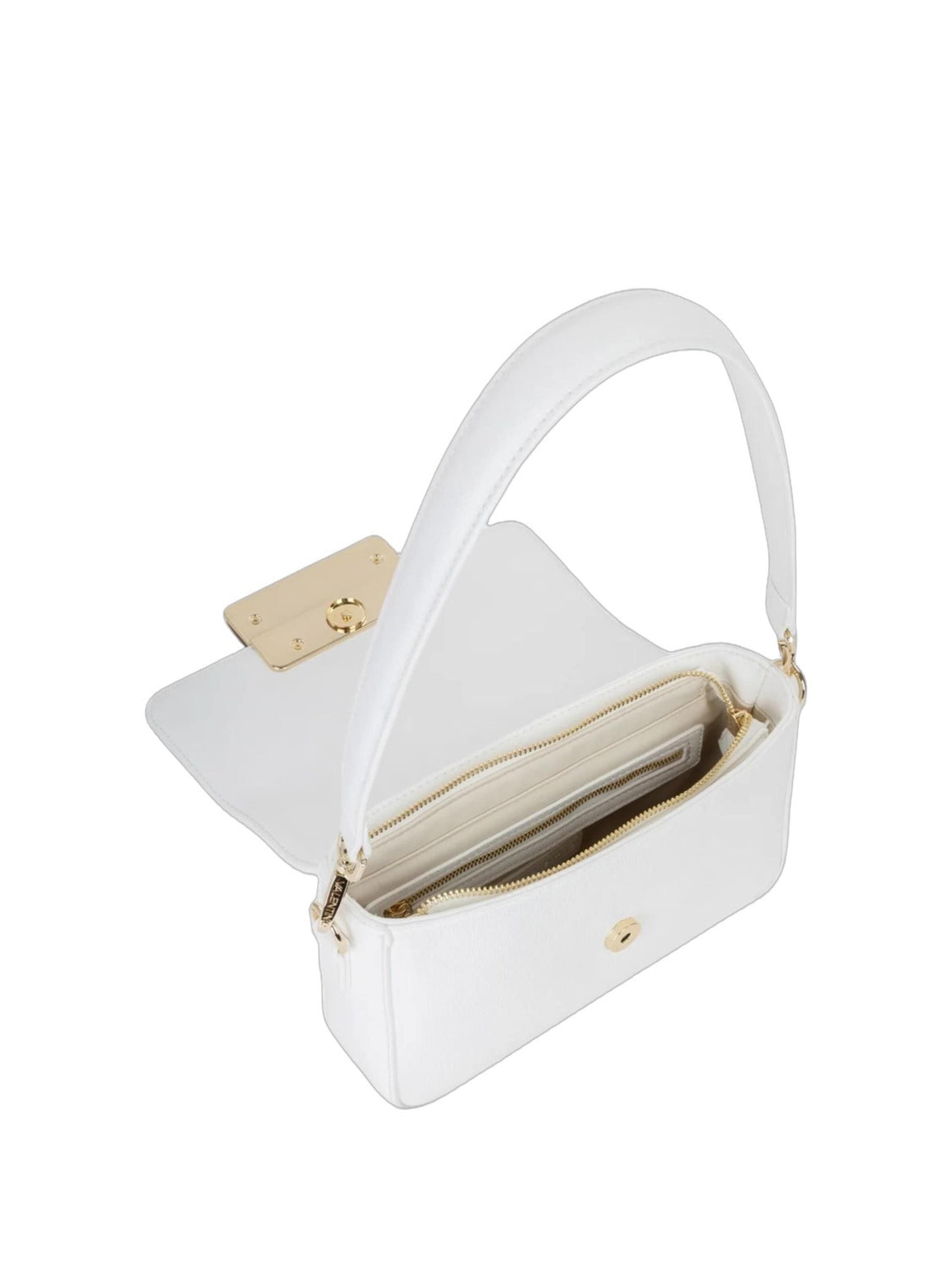 VALENTINO Taška přes rameno 'Valentino Sac Bandoulière Thetis Blanc Femme Bianco' – bílá