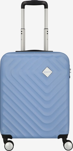 Valisette American Tourister en bleu : devant