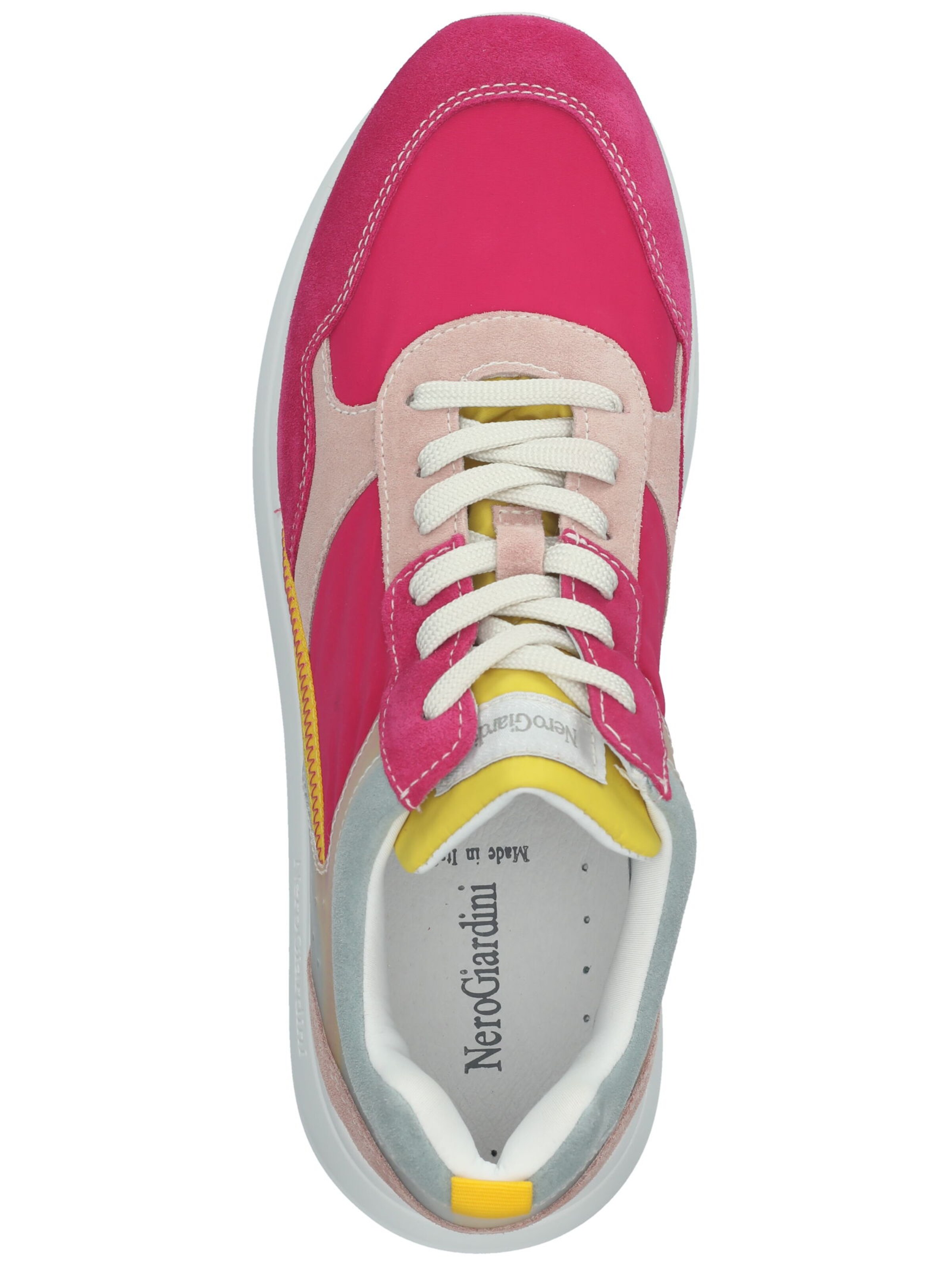 Baskets basses Nero Giardini en rose