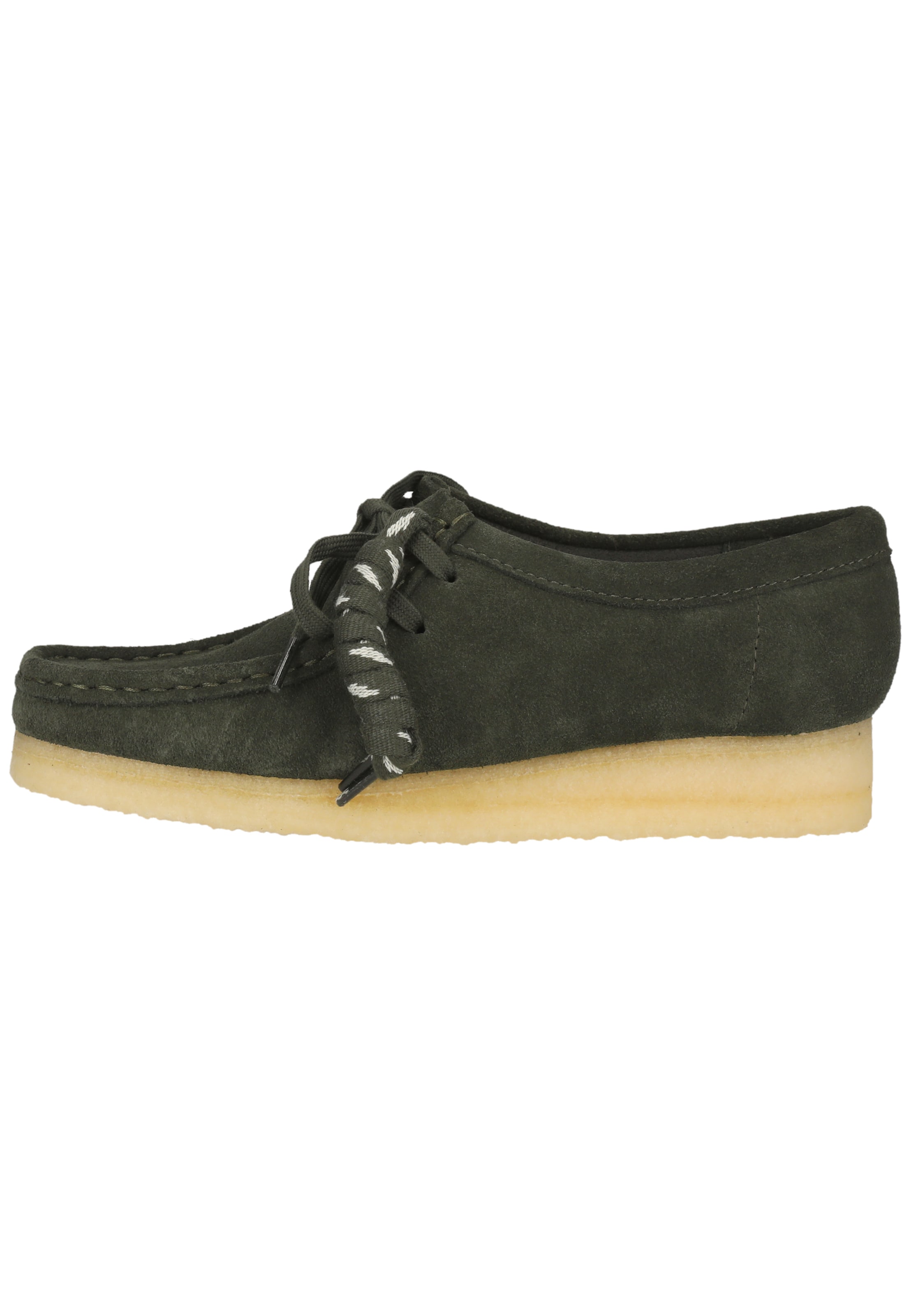CLARKS Veterschoen 'Wallabee' in Groen