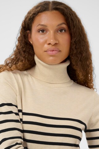 SAINT TROPEZ - Jersey 'Mila' en beige