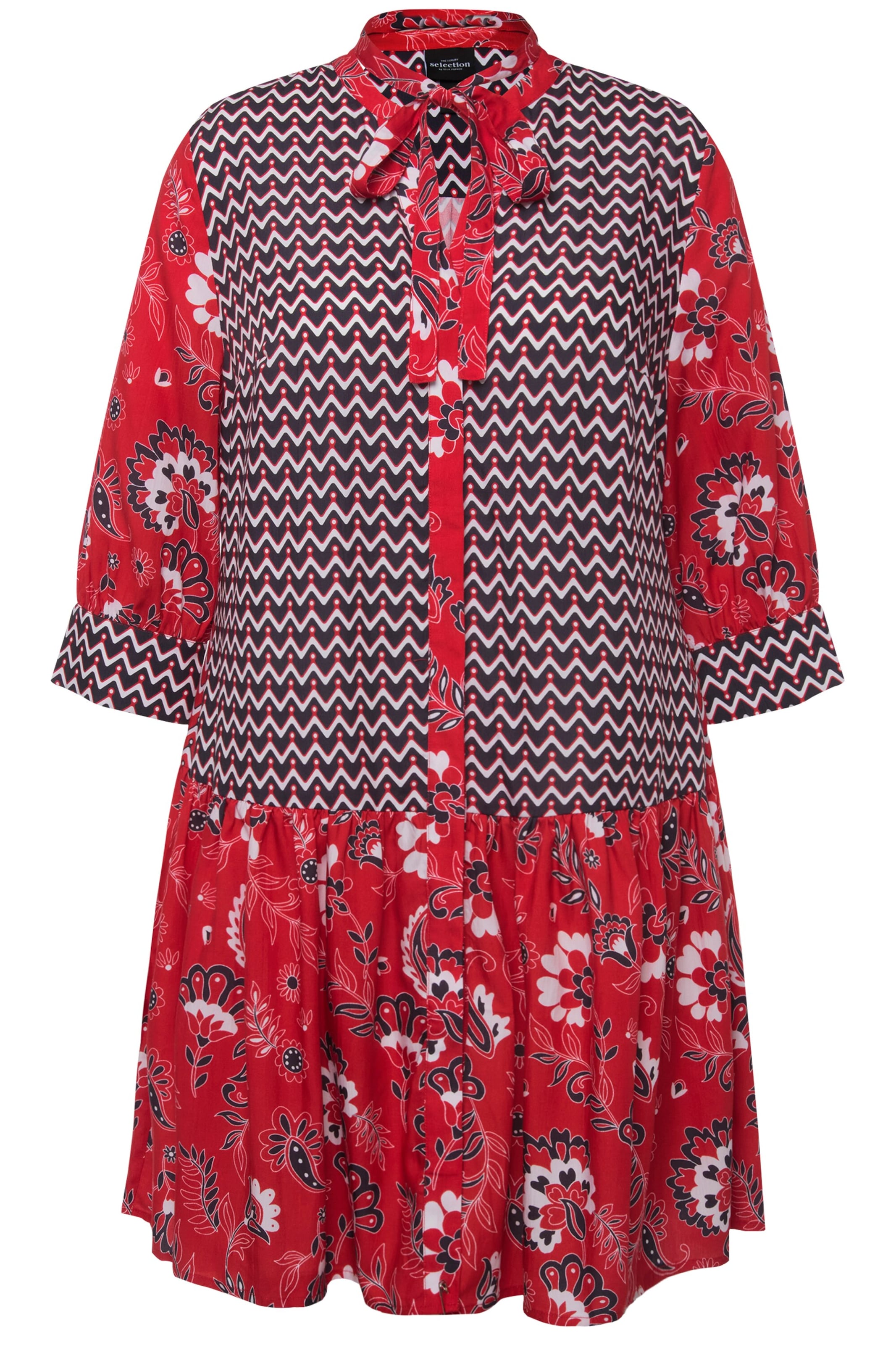 Ulla Popken Tunic in Red: front