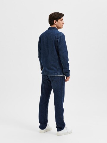 SELECTED HOMME Tussenjas 'Benjamin' in Blauw