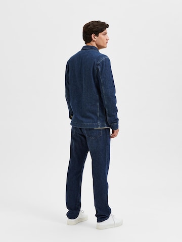 SELECTED HOMME Between-Season Jacket 'Benjamin' in Blue