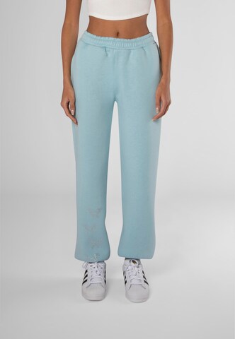 Felicious Loose fit Trousers in Blue: front
