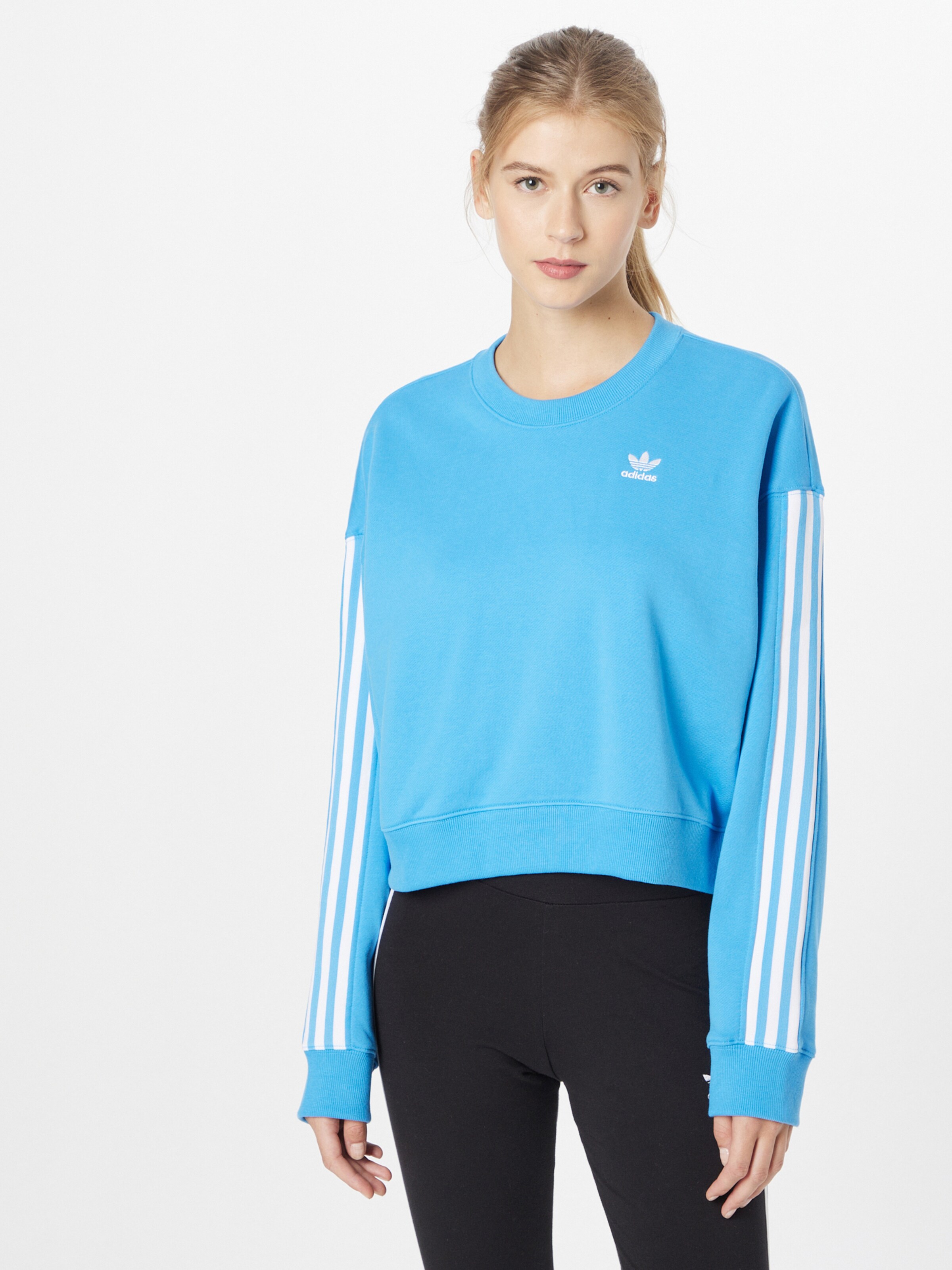 Adidas originals cheap blue sweatshirt