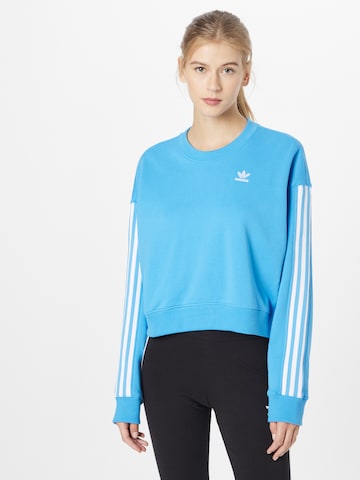 ADIDAS ORIGINALS Sweatshirt 'Adicolor Classics' in Blau: predná strana