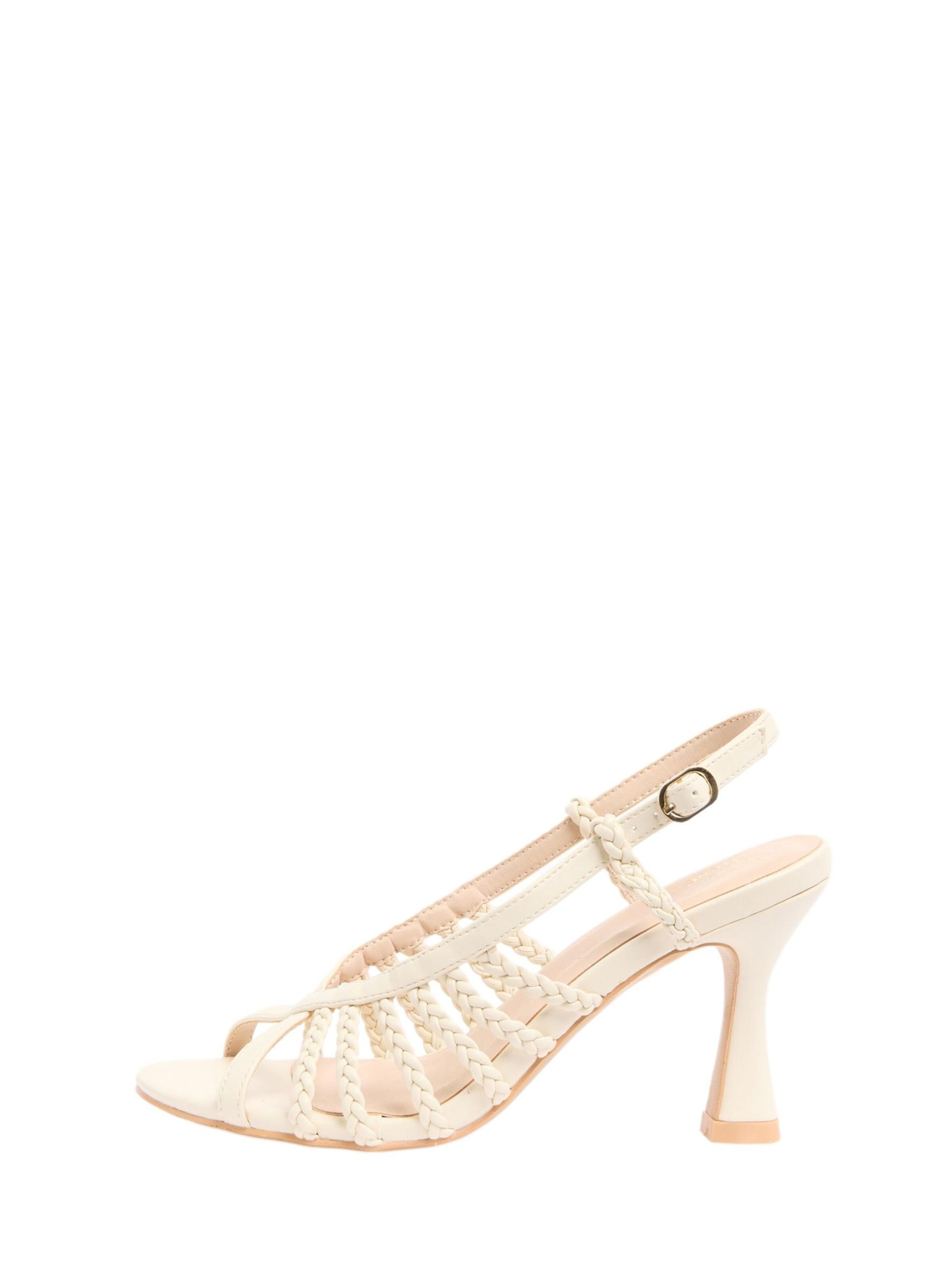 Friends Like These Sandalen met riem in Beige: voorkant