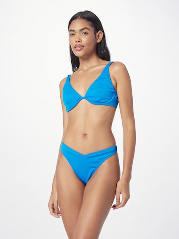 HOLLISTER Háromszög Bikini felső - kék