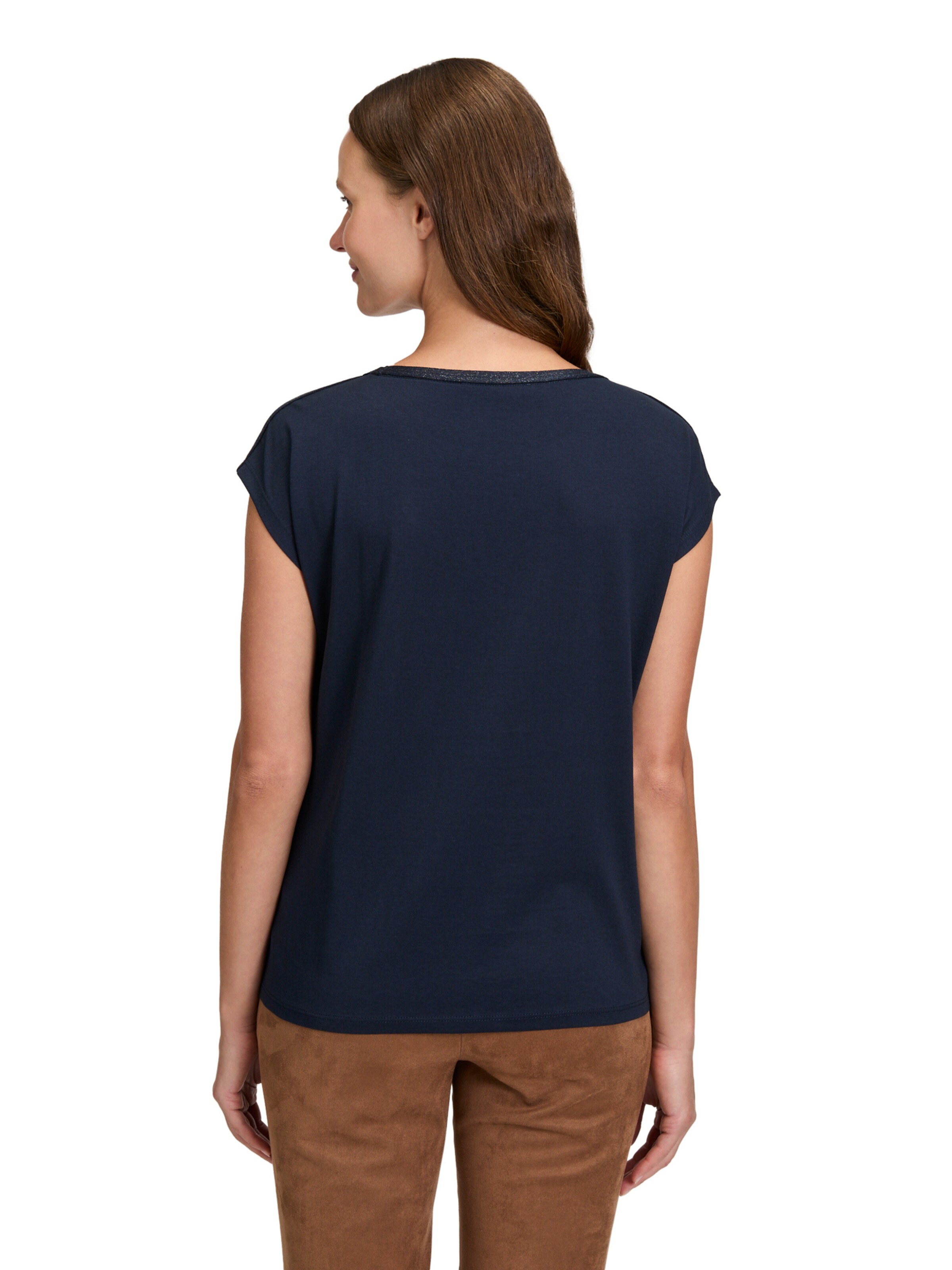 Betty Barclay Blusenshirt mit U-Boot-Ausschnitt in Blau