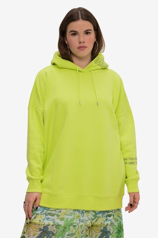 Sweat-shirt Studio Untold en vert : devant