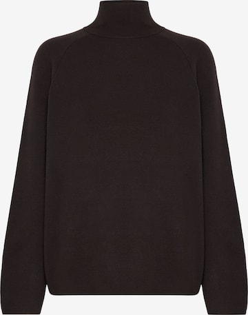 Pull-over 'Otari' b.young en noir : devant