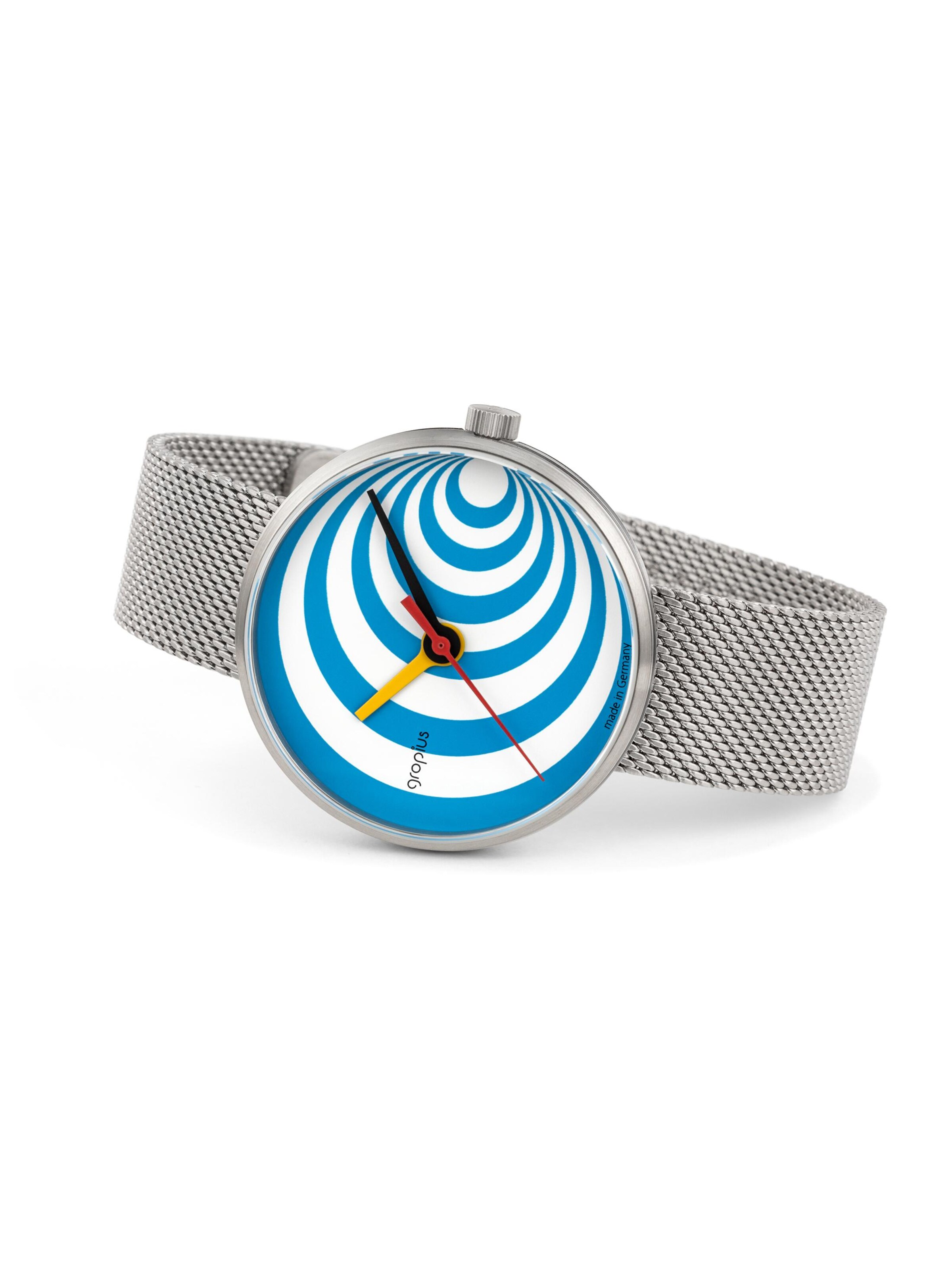 WALTER GROPIUS Analog Watch 'EXCENTRIC' in Blue