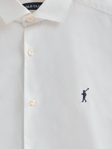 Polo Club Regular Fit Hemd in Weiß