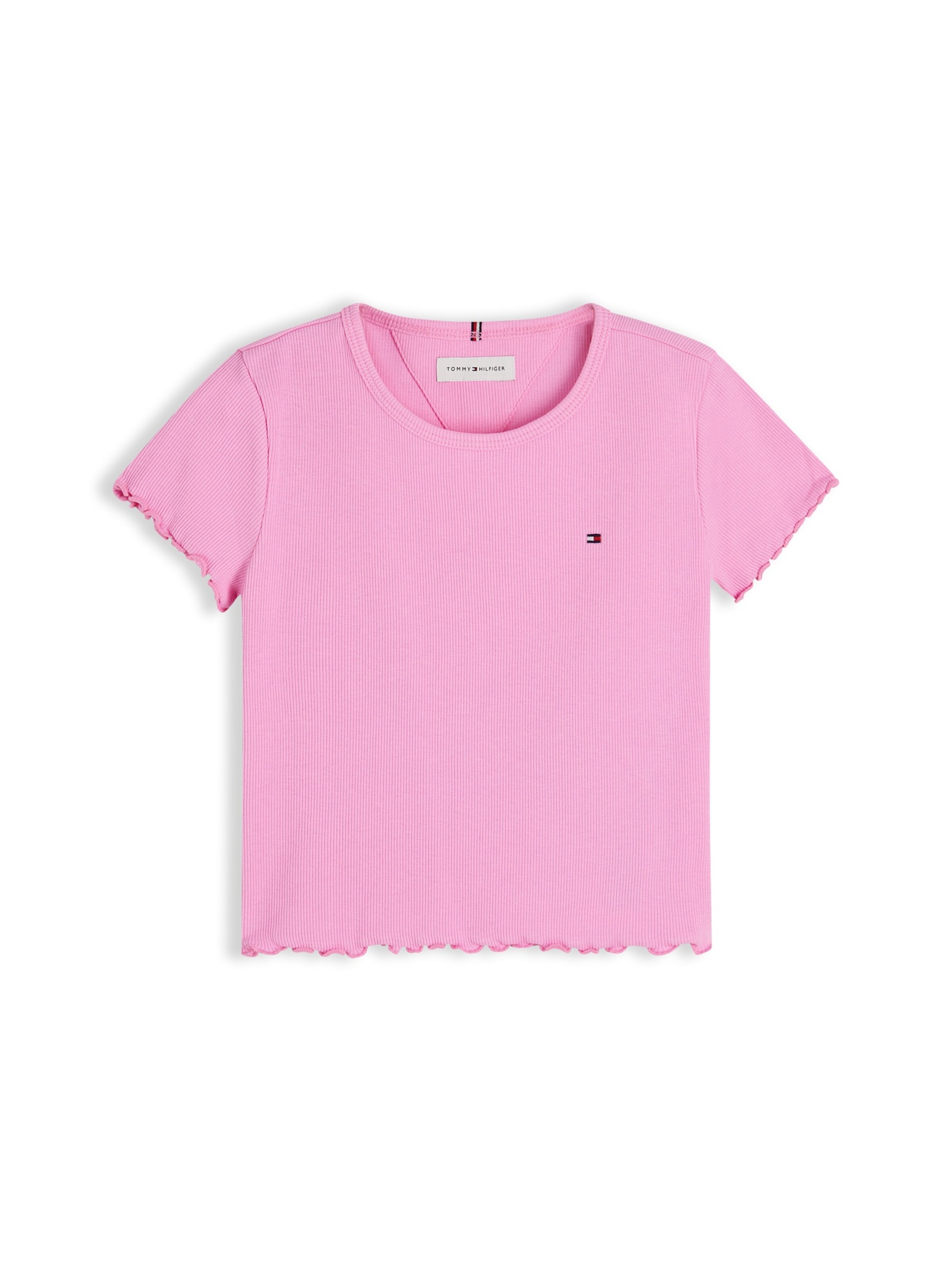 TOMMY HILFIGER Shirt 'ESSENTIAL' in Pink: front