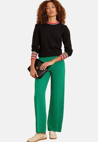 love & roses Пуловер в черно: отпред