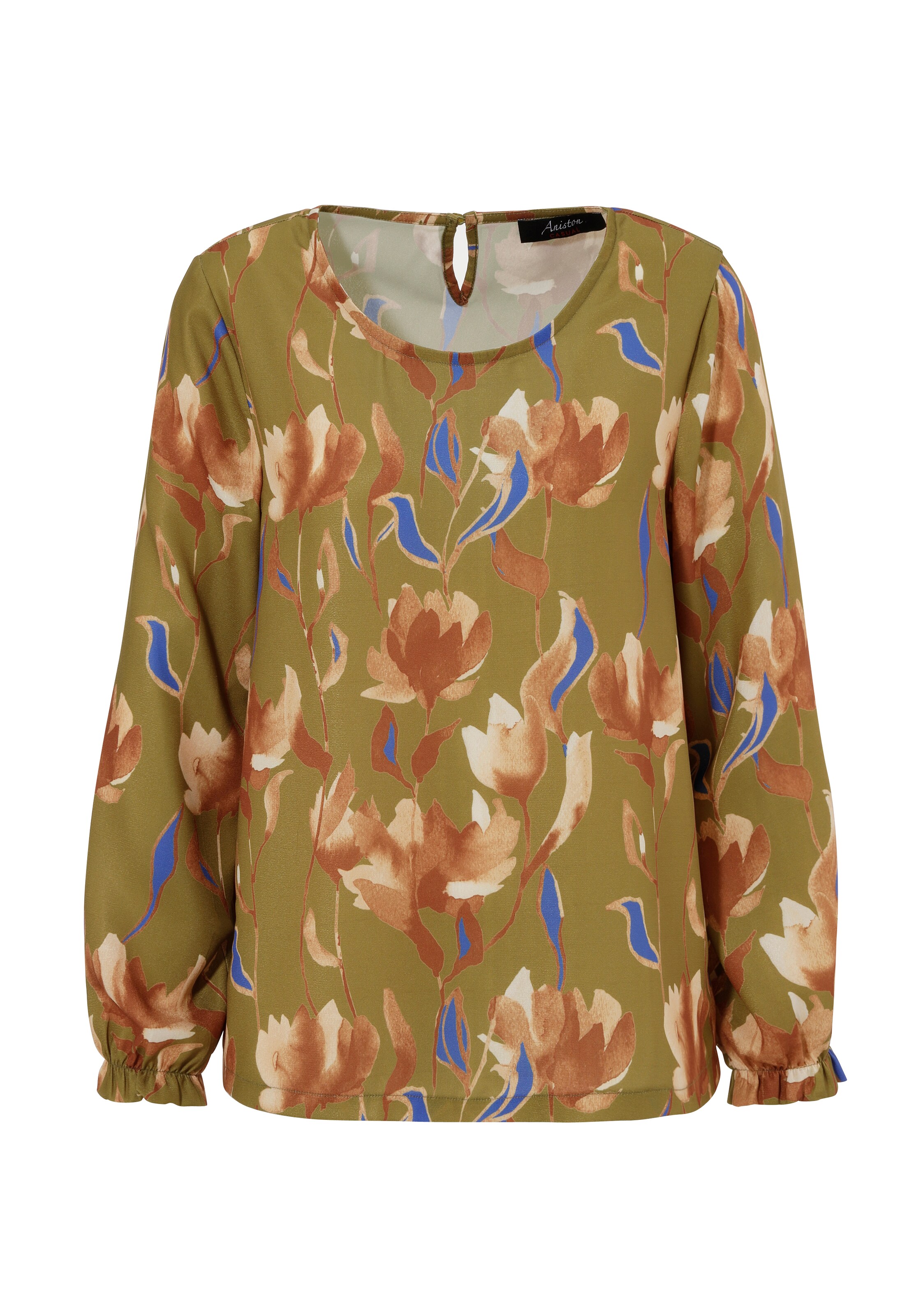 Aniston CASUAL Blouse in Green: front