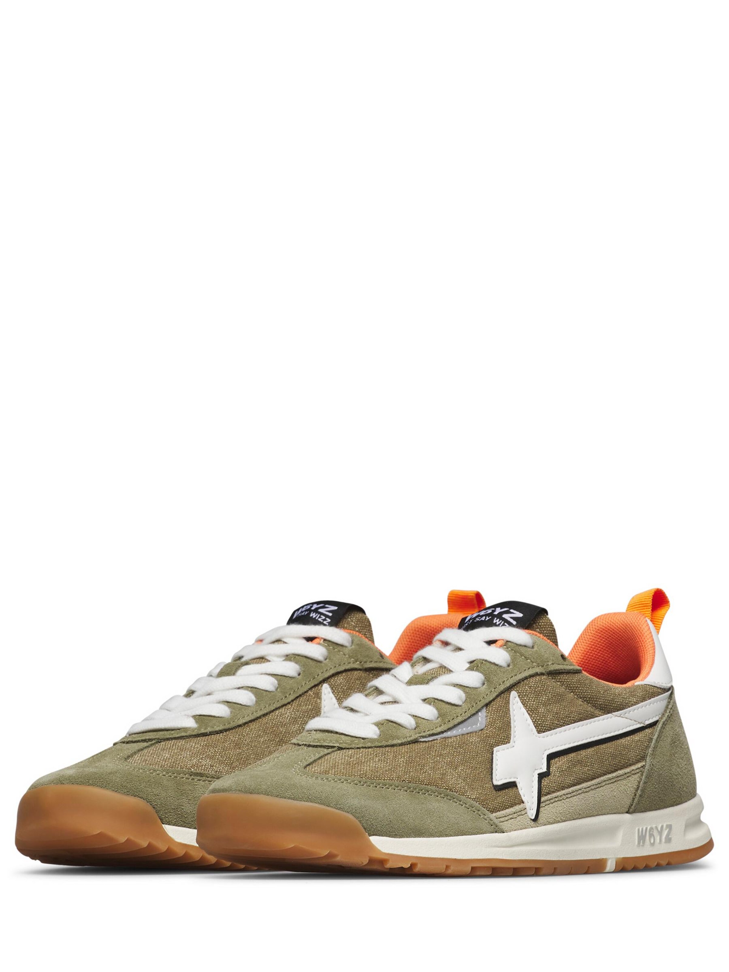 W6YZ Platform trainers 'KEY-M.' in Green