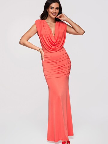 Ombre Abendkleid‌‌‌‌‌‌‌‌‌‌ in Orange