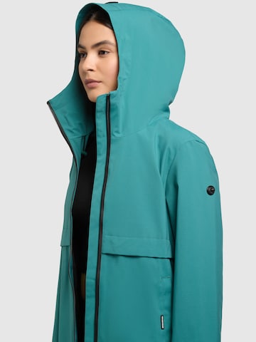 khujo Between-seasons coat 'June' in Green