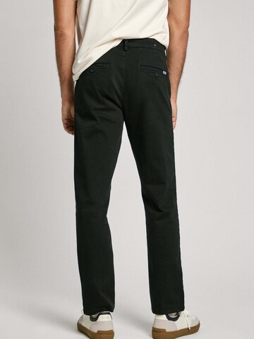 Coupe slim Pantalon chino Pepe Jeans en noir