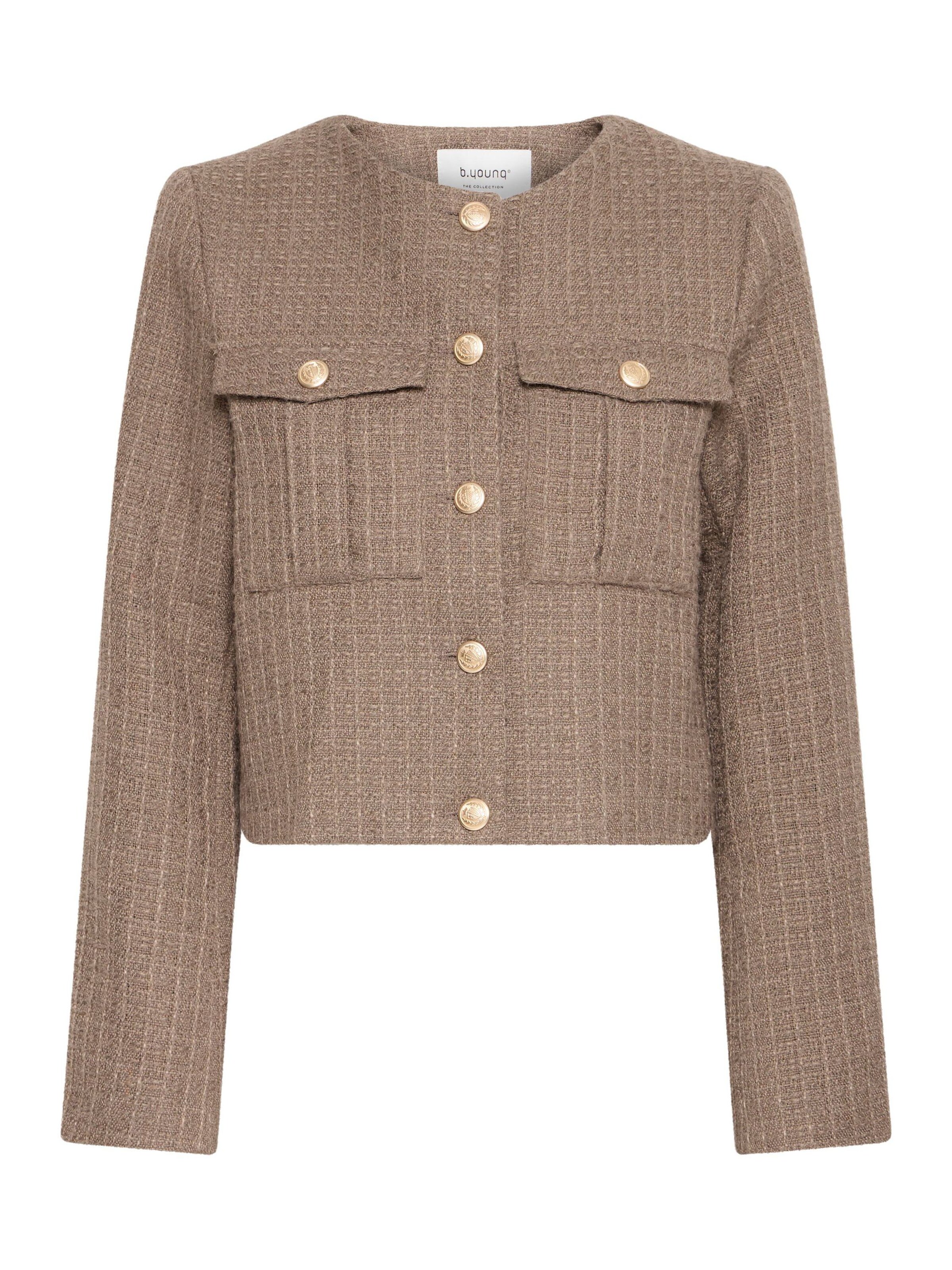b.young Blazer 'EPIA' in Braun: Vorderseite