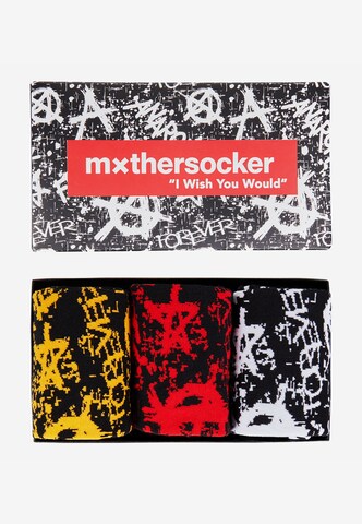 Mxthersocker Socks 'UNHINGED - ANARCHY' in Black